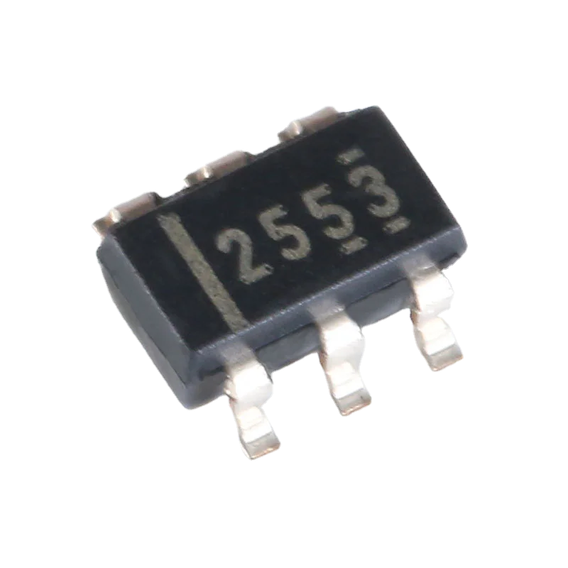 

100PCS original genuine SMD TPS2553DBVR SOT23-6 adjustable current limiting power distribution switch IC chip