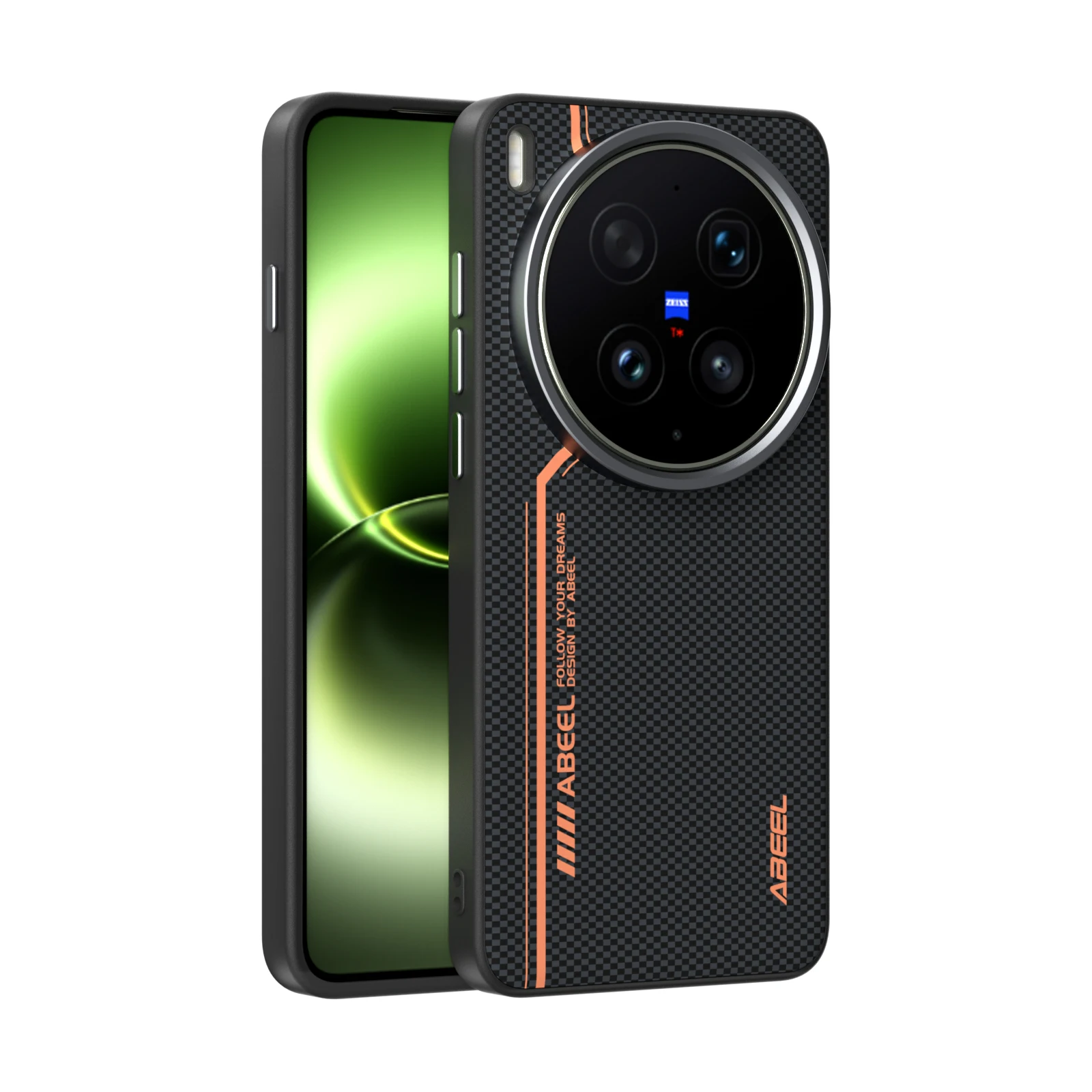 Enhanced Product Title:  
Premium Magnetic Lens Protective Case with Wireless Charging Compatibility - Anti-Fall Design, Large Hole PC Cover