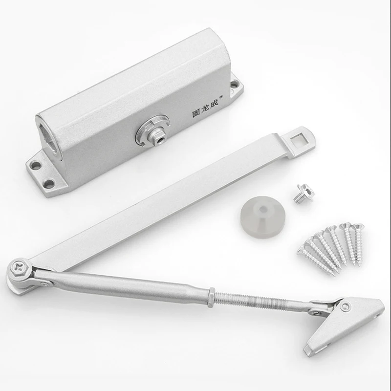 Hydraulic er Automatic Door Closer 25KG to 45KG Adjustable Speed Door Closing Equipment Mute Soft Closing Hardware