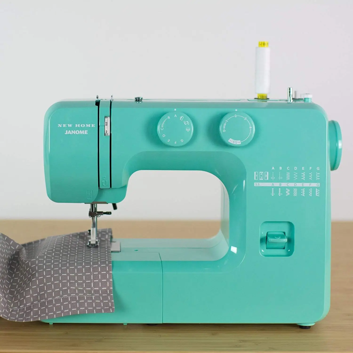 Arctic Crystal Easy-to-Use Sewing Machine with Interior Metal Frame, Bobbin Diagram, Tutorial Videos, Made with Beginners in Min 2