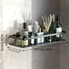 Wall-Mounted Wall Metal Shelf Narrow Wall Washing Thickeneded Bathroom Suction Cup Punch-Free Wall Toilet Toilet 2