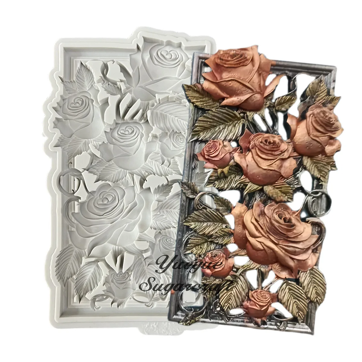 Silicone Epoxy Resin Plaster Mould cake mold fondant molds cake decorating tools