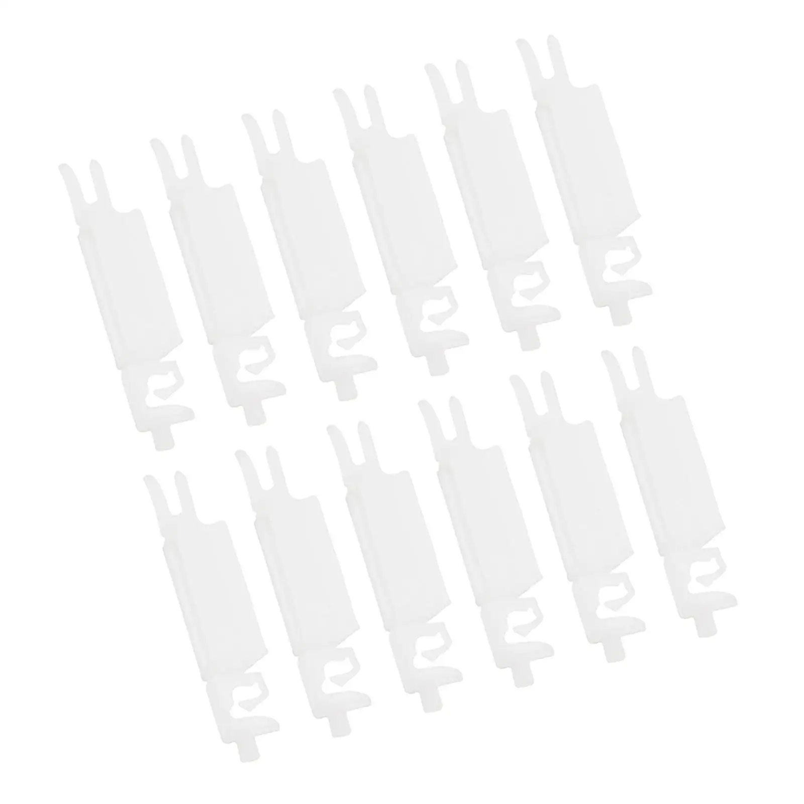 

2-4 упаковки 12x9671230580 уличные запасные фиксированные зажимы для ленты