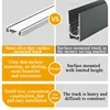 Smart Home Tuya Dimming 6MM Ultra-Thin Ceiling Mount 48V Magnetic Track Light System Thin Slim Surface Mounted Linear Light 4