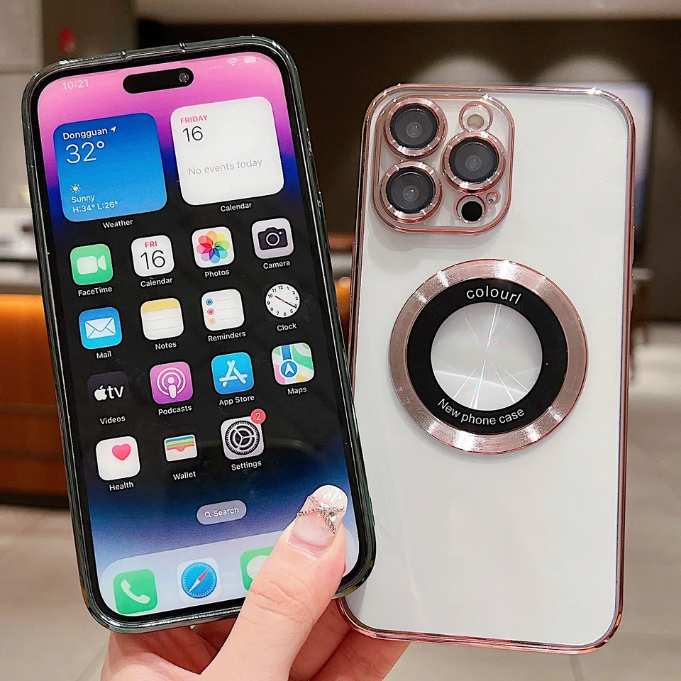 Custodia Magsafe Trasparente Per Iphone 15 - Foto 2