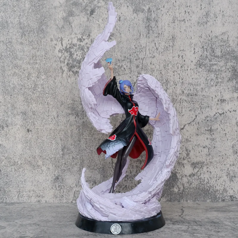 

Anime Naruto Figure 38CM Gk Konan Action Statue Akatsuki Figurine Pvc Model Collection Ornament Toy Decor For Kids Birthday Gift