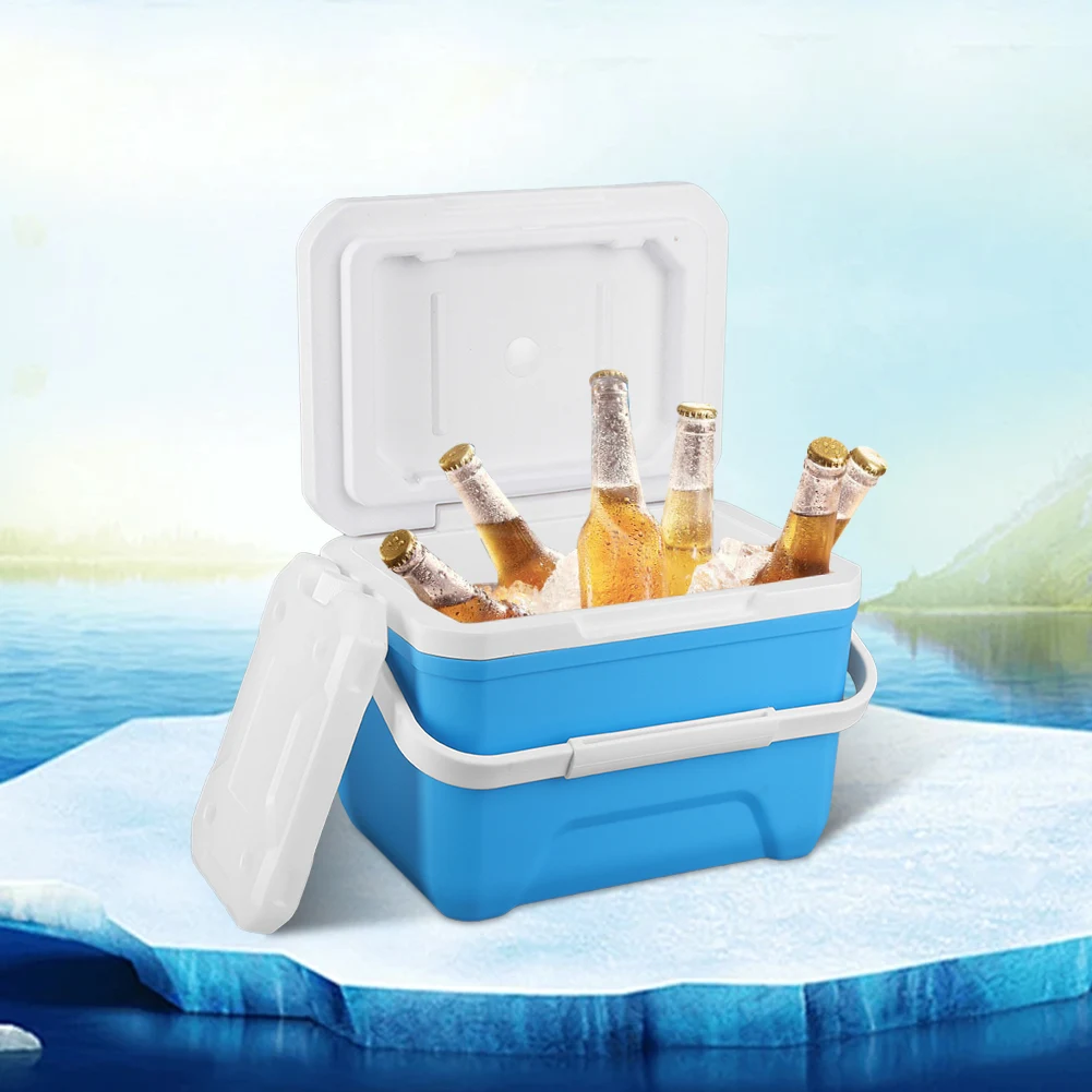 6L Camping Car Refrigerator Large Capacity Food Storage Box Heat Preservation 96H Drink Cooling Bucket for Beach Picnic Camping