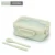 Lunch Box, 3 Compartment Sealed Bento Box and Cutlery Set Lunch Boxes for Kid Adult, Suitable for Microwave and Dishwasher 19