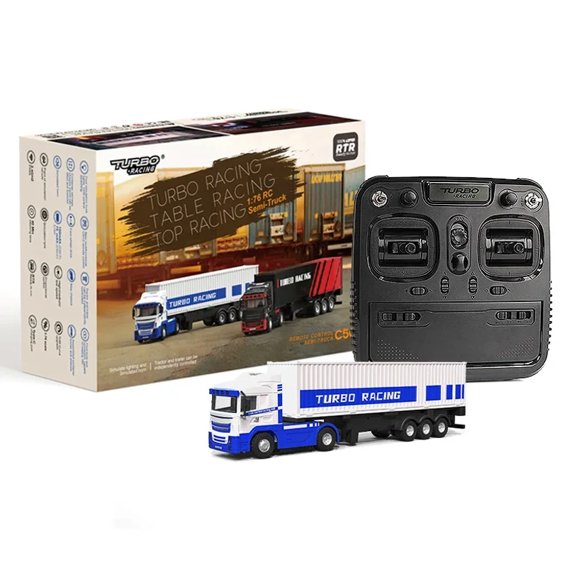Camion semi-remorque RC Turbo Racing 1:76 C50 - RTR ou Tête