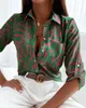 Women’s Elegant Stripe Blouse – 2023 Spring/Autumn Slim Fit Office Top