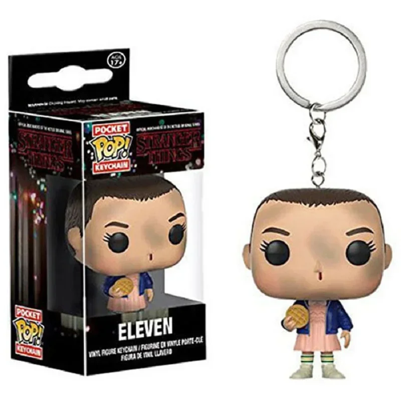 thumbnail image 2 of Funko Pop ELEVEN Demogorgon DUSTIN Barb Llavero Figura Modelo Coleccionable Muñecas Juguetes para Niños, 2 of 5
