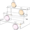 Acrylic Display Shelf Transparent Ladder Makeup Pottery Doll Storage Rack Food Desserts Perfume Storage Rack 6