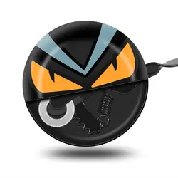 Enhanced Safety Bike Bell with Loud Warning Sound (Black)