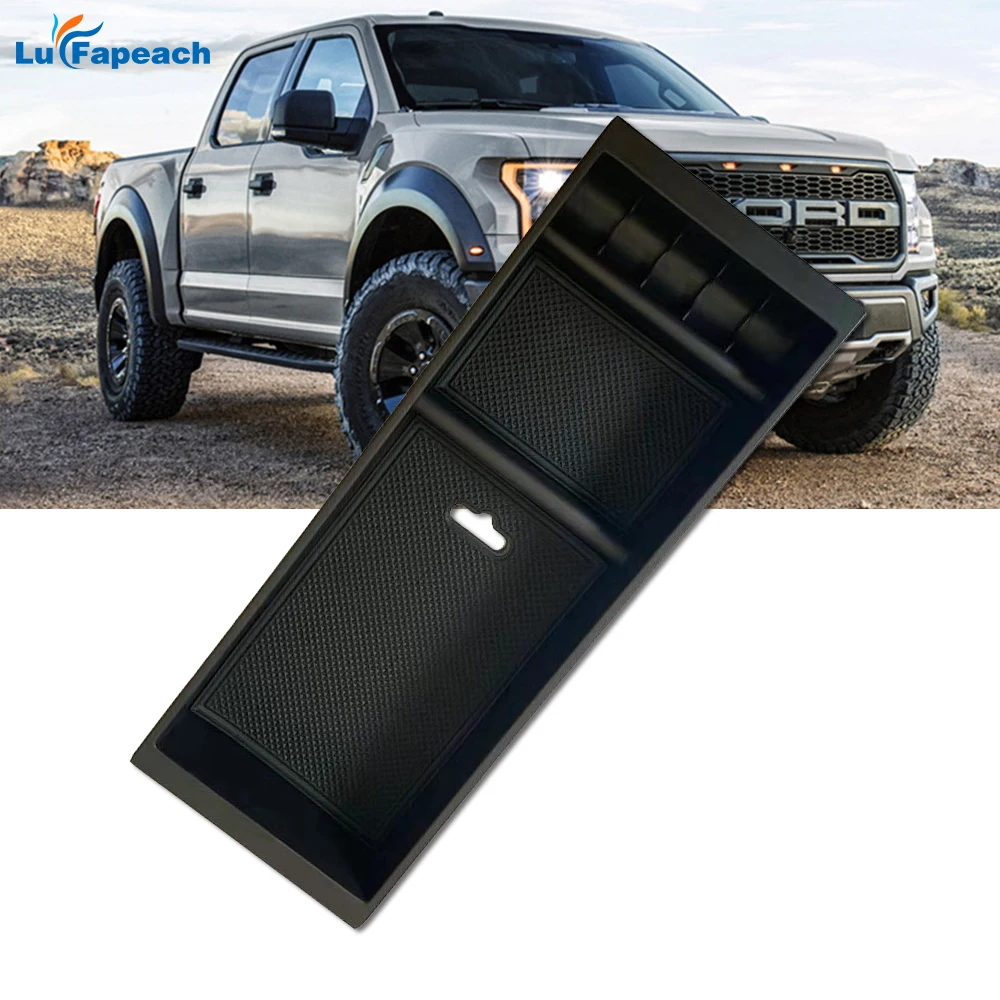 

2021 2022 Suitable For Ford Raptor F150 Central Auto Control Center Armrest Storage Box Modified Interior Case Car Accessories