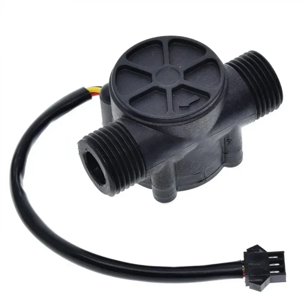 Water Sensor Wear-resistant With G1/2 Interface YF-S201 60x35x34 Mm Flexible Light Plastic Valve Body