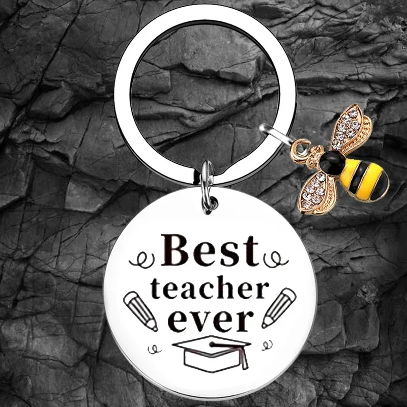 

Teacher Gift Keychain Teacher Appreciation Gifts Key Rings Best Teacher Gifts