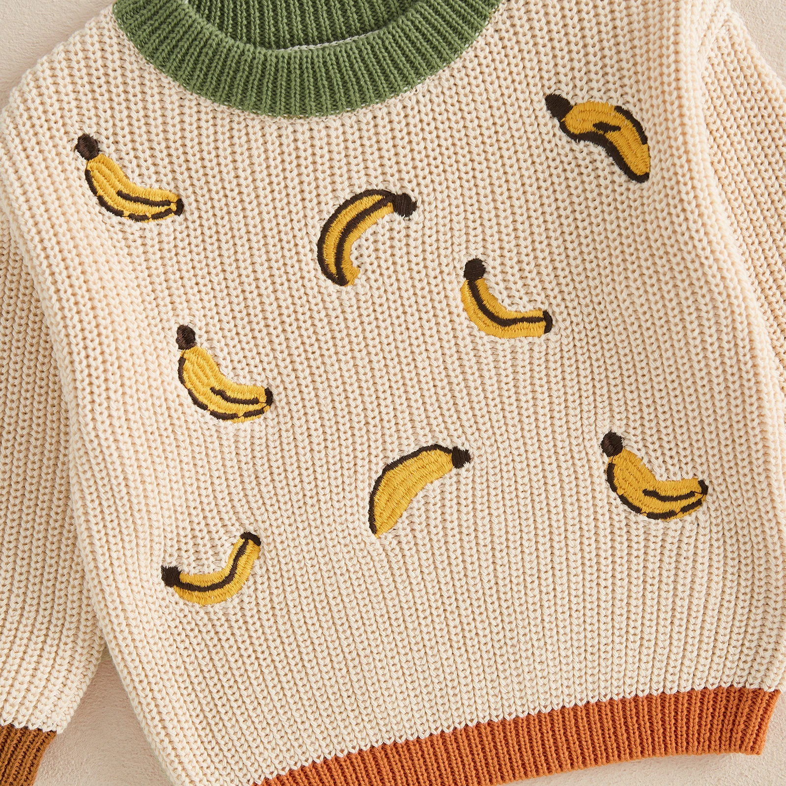 MISOWMNJOY Fashion Baby Girls Boys Knit Sweaters Toddler Casual Jumpers Winter Warm Clothes Long Sleeve Loose Pullovers
