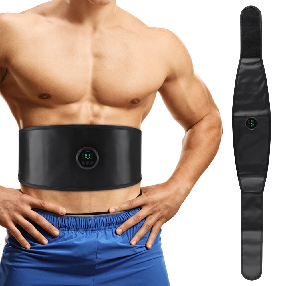 110cm Abdominal Massager Waist Belt Fitness Equipment Muscle Toner Abdominal Mus