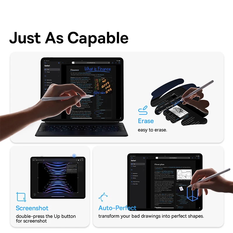 【عرض محدود】قلم Baseus Stylus لجهاز iPad Pro Air Mi...