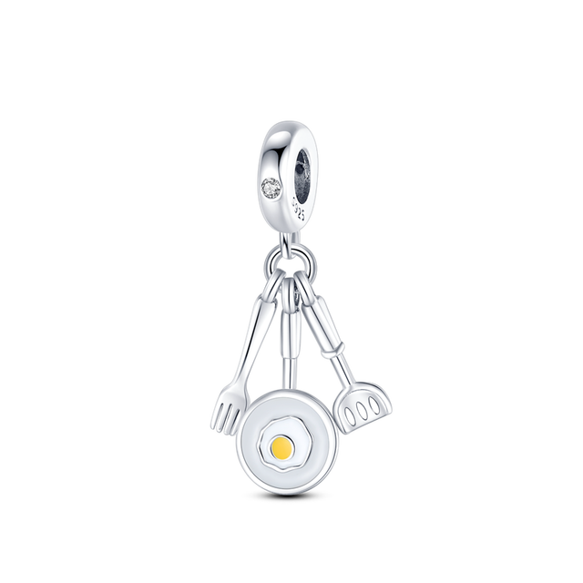 Sterling Silver New charm Fit Original Pandora charm bead Pendant trunk Charm Bracelet Necklace Trinket Diy Women Jewelry