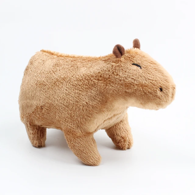 Pelúcia Capivara Desenho Animado - bonitos do Plushie do Capybara