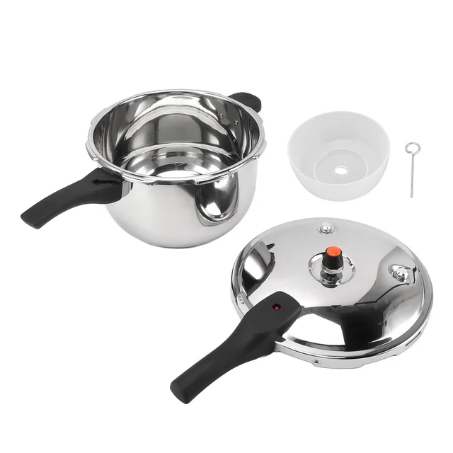 Pressure Cooker Stainless Steel Explosion Proof Multifunctional with Safety Valve 80KPA Security Handle Pressure Cooking Pot 3