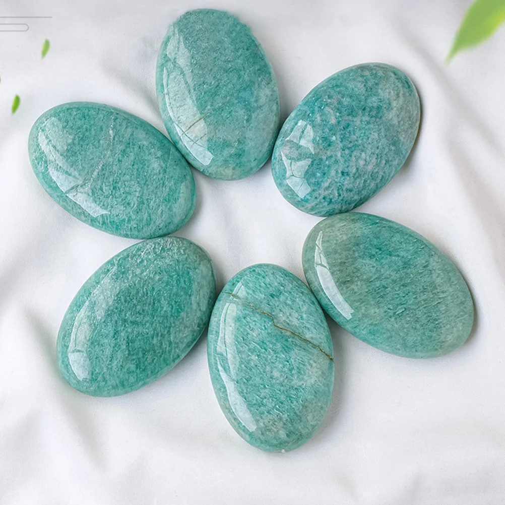 

Crystal Stone Table Decoration Delicate Crystal Stone Oval Crystal Adornment