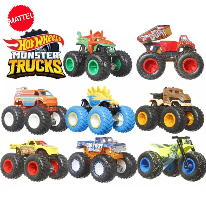 

Оригинальный Mattel Hot Wheels монстр-Трак, новинка 2024, мир Юрского периода, тираннозавр, автомобиль, игрушки для мальчиков, коллекция, подарок для детей
