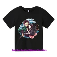 Demon Slayer Zouma Monzekoro You Beans Summer Cool Children's t shirts Leisure Cartoon T-shirts Boys And Girls Birthday Gifts 1