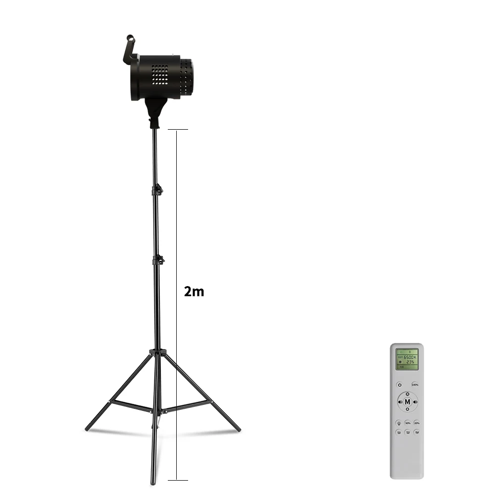 Bowens Kit de Studio vidéo 135W Kit d'éclairage de photographie lampe LED Flash Studio nouvel an éclairage 3000-6000K 3 couleurs