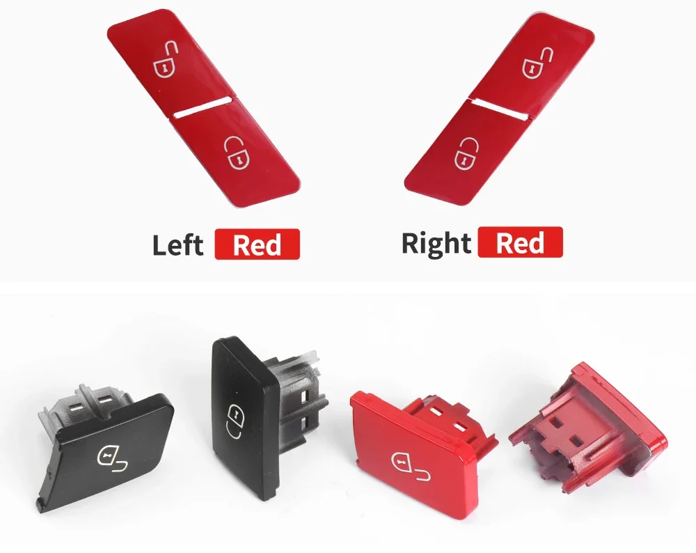 Auto innen links rechts Türschloss Entriegelung schalter Knopf für Mercedes-Benz C-Klasse W204 C180 C200 C230 C260 C300 2011-14 x204 W212 – Detail 3