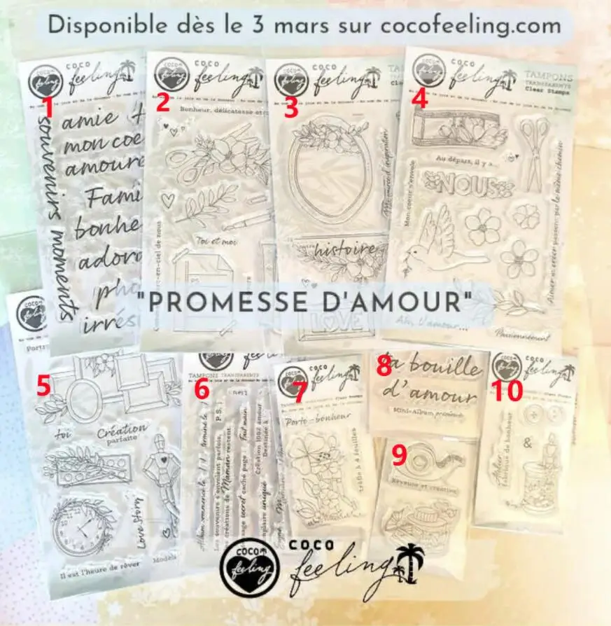 2023 new French Transparent Clear Silicone Stamp/Seal for DIY ...