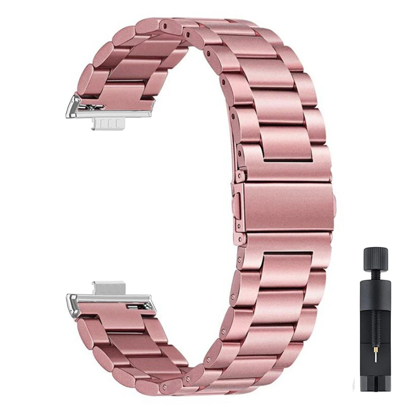 Elegant Stainless Steel Watch Band Bracelet - Premium Metal Strap