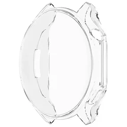 Soft TPU Shell Full Frame Screen Protector Bumper Cover for OnePlus Watch 2 (Clear)