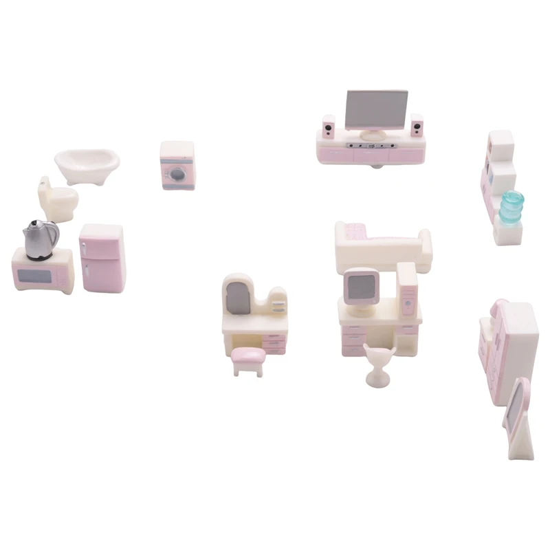 

23 шт., миниатюрный набор мебели