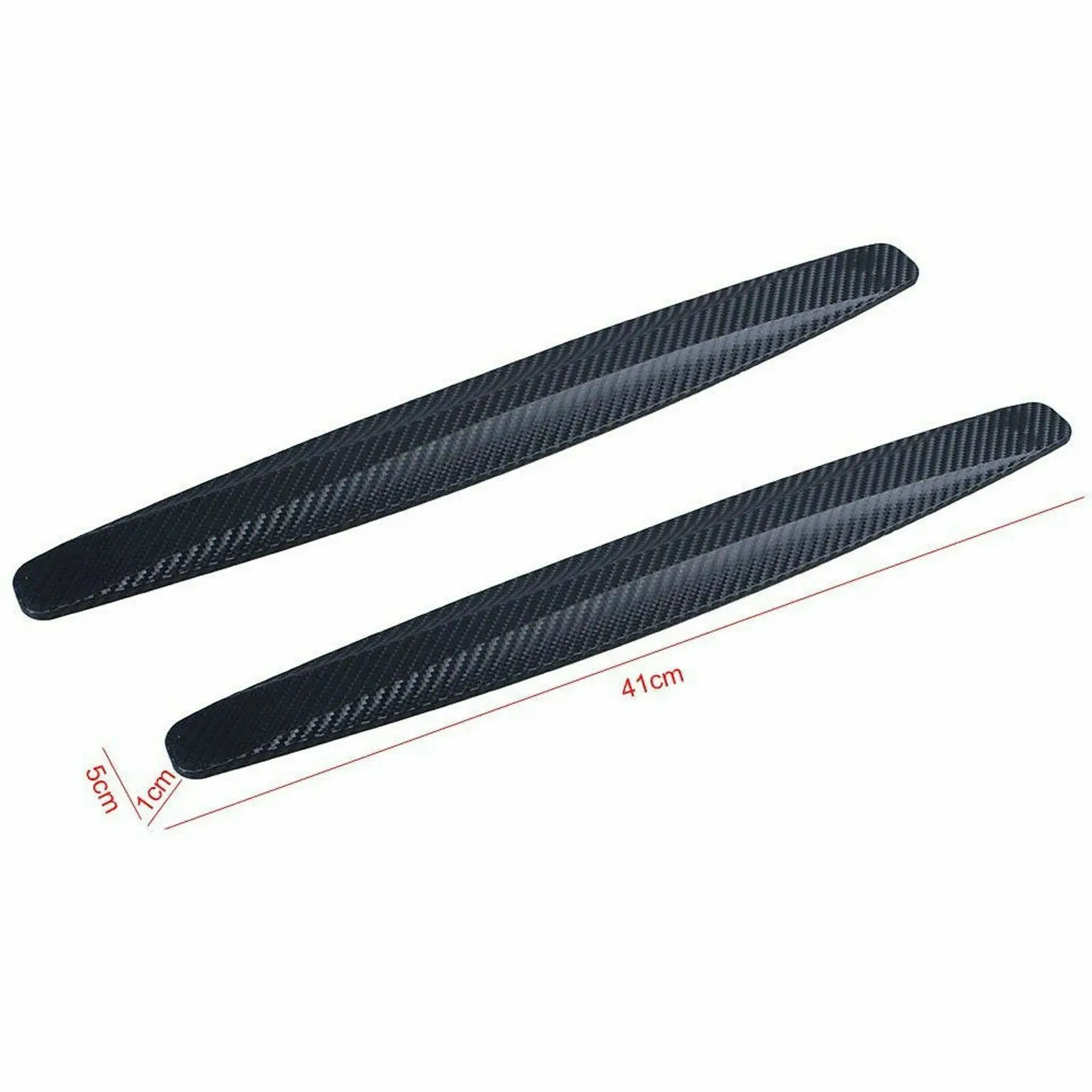 Universal Front Rear Bumper Corner Protector Guard Car Anti-collision Protection Decoration Strip Car Accessories Black White bumper corner protector car bumper protector car bumper strip