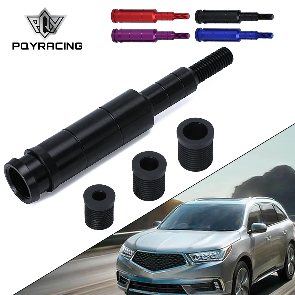 

Aluminum Shift Knob Extender Extension Lever Gear Manual Shifter Rod M10x1.5 Straight Lever Extender For Honda