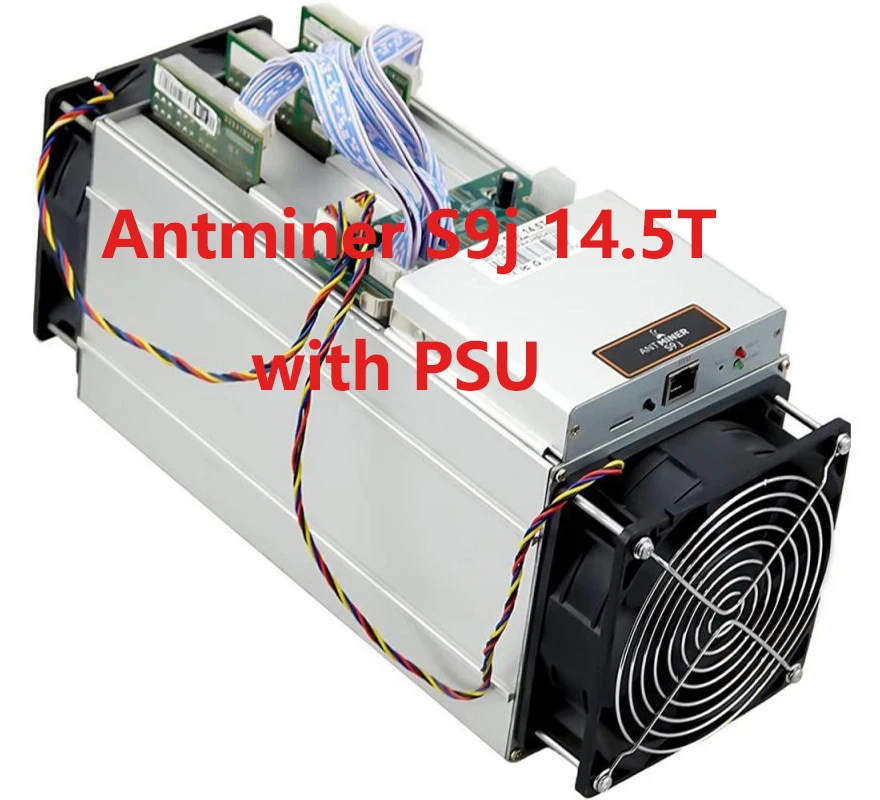 Minatore Asic Bitcoin Di Seconda Mano Bitmain Miner Antminer S9J 14.5Th/S Con Psu Btc Bth Miner Meglio Di S17 S7