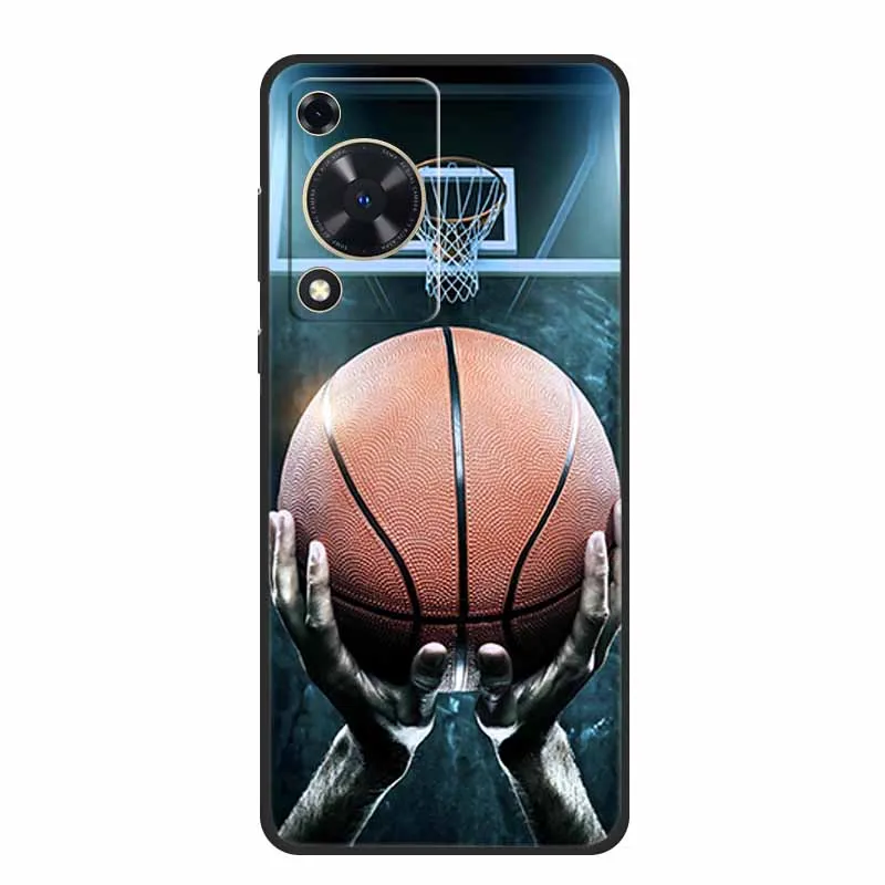 Black Silicone Soft Phone Case - Sleek Protective Back Cover