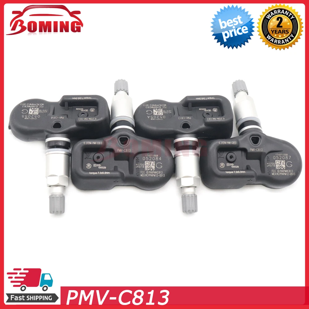 

Tire Pressure Sensor Monitoring System TPMS PMV-C813 For Nissan 370Z Murano Rogue Infiniti EX35 FX35 FX50 PMVC813 40700-JK01B