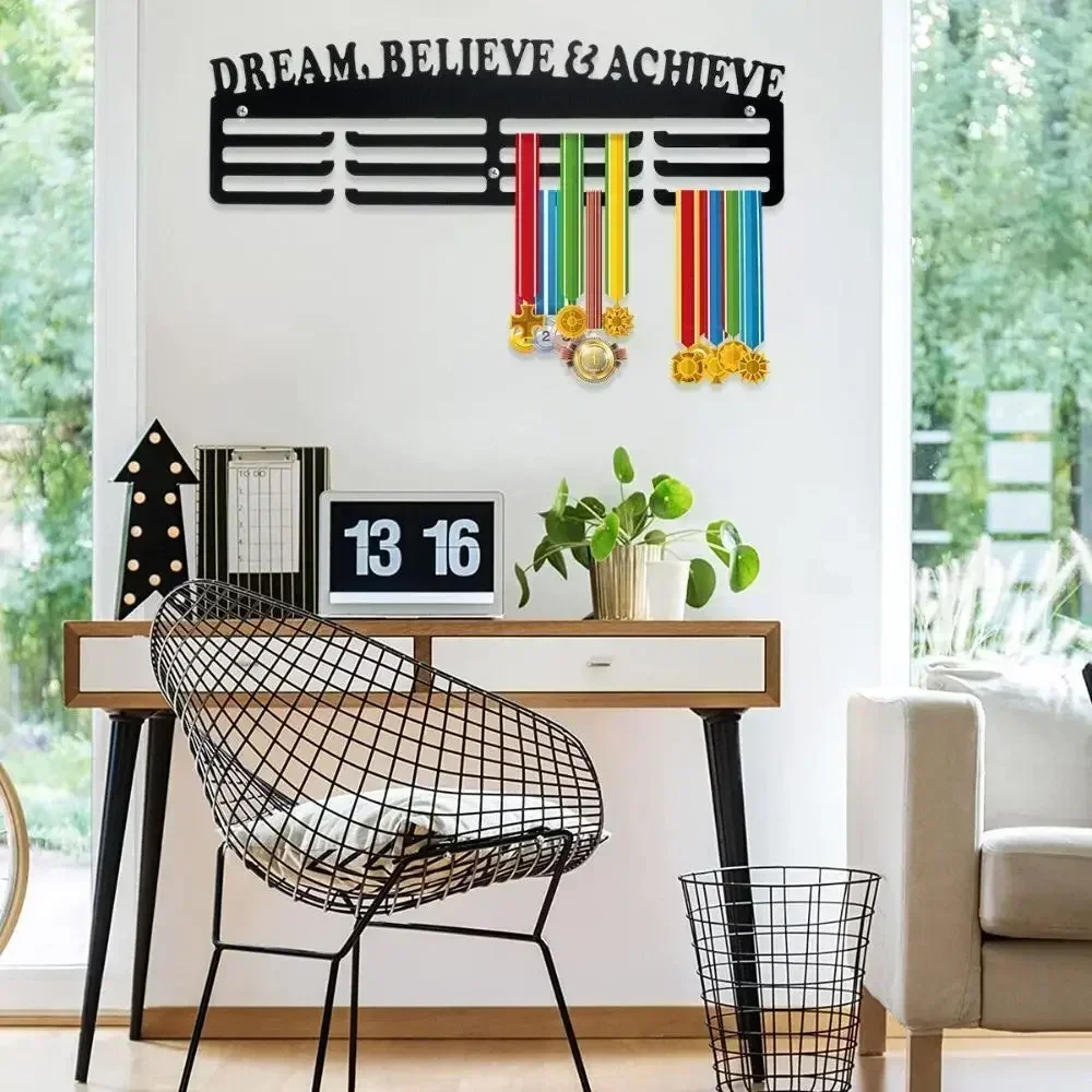 Athletic Achievement Medal Display Hanger Rack