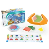 Engaging Kids' Toy Color Code Puzzle Game with 100 Challenges Enhancing Spatial Thinking through Tangram Jigsaw Board 1