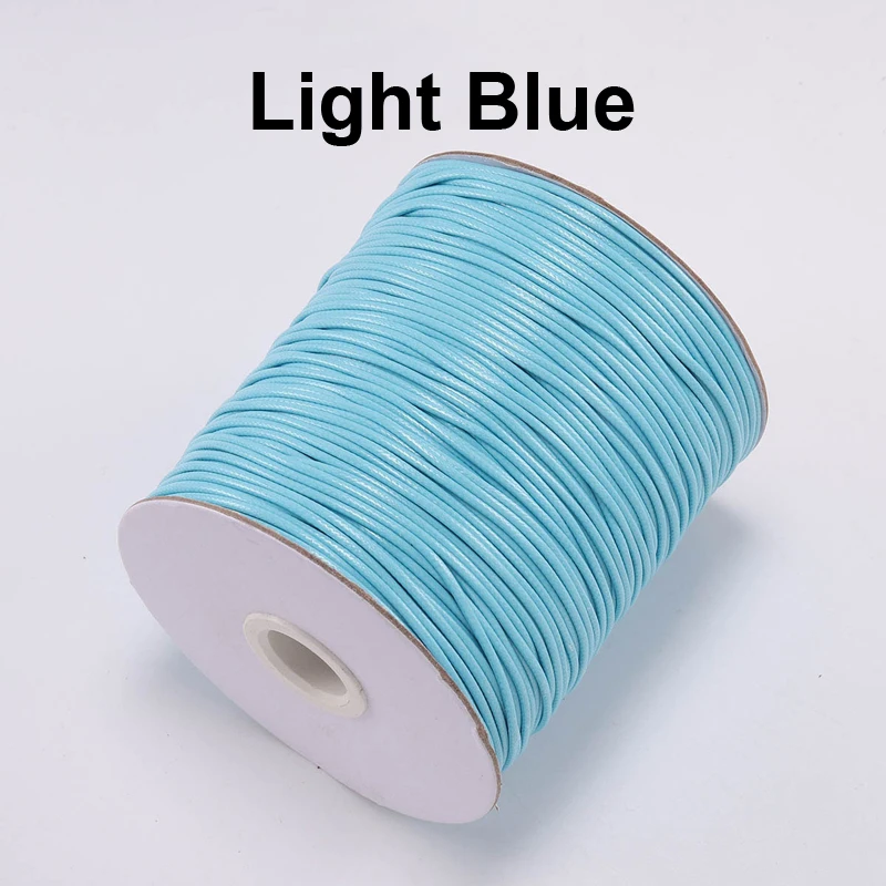 Luxurious Waxed PU Leather Cord for DIY Jewelry and Handmade Accessories, 20m