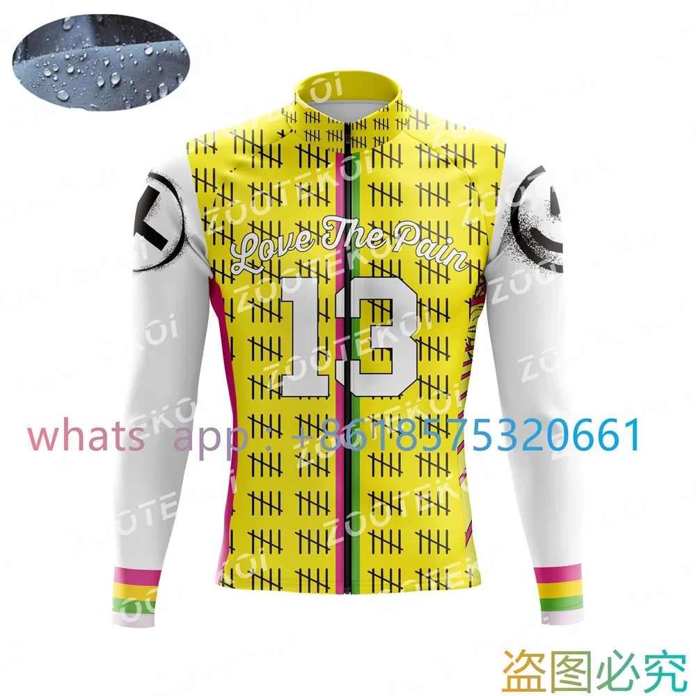 Love The Pain Pro Team Riding Windbreaker Slopline Bicycle Parabrezza Jacket Men Waterproof Ultralight Windbreaker Waterproof 2023