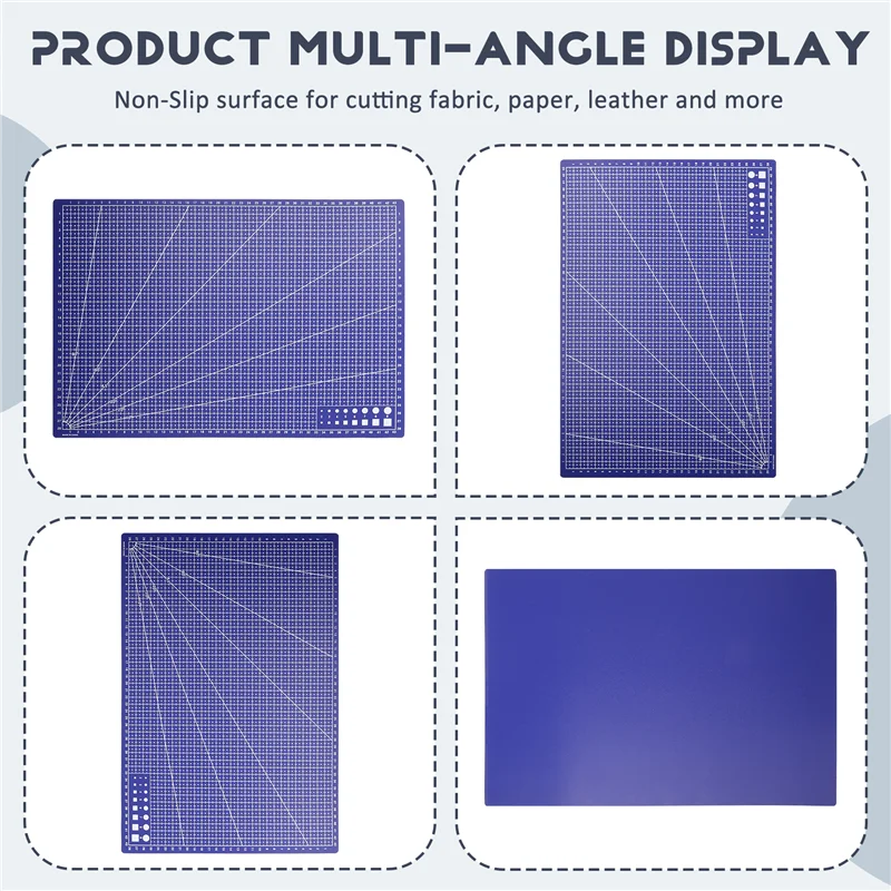 A3 / 45X30Cm 바느질 커팅 매트 가역 디자인 조각 커팅 보드 매트 수제 손..