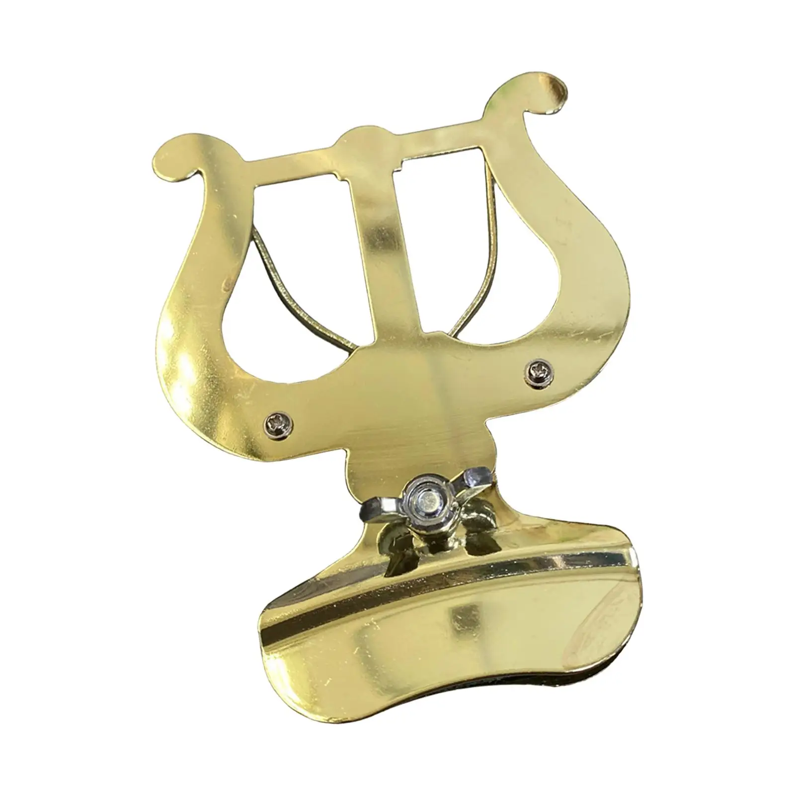Music Sheet Clip Holder Universal Versatile Metal Trombone Music Clip for Book Performance Textbooks Note Manuals
