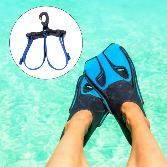 Scuba Diving Fin Straps Quick Release Strap Buckle For Diving Flippers Quick Release Design Diving Flippers Keeper For Most 5