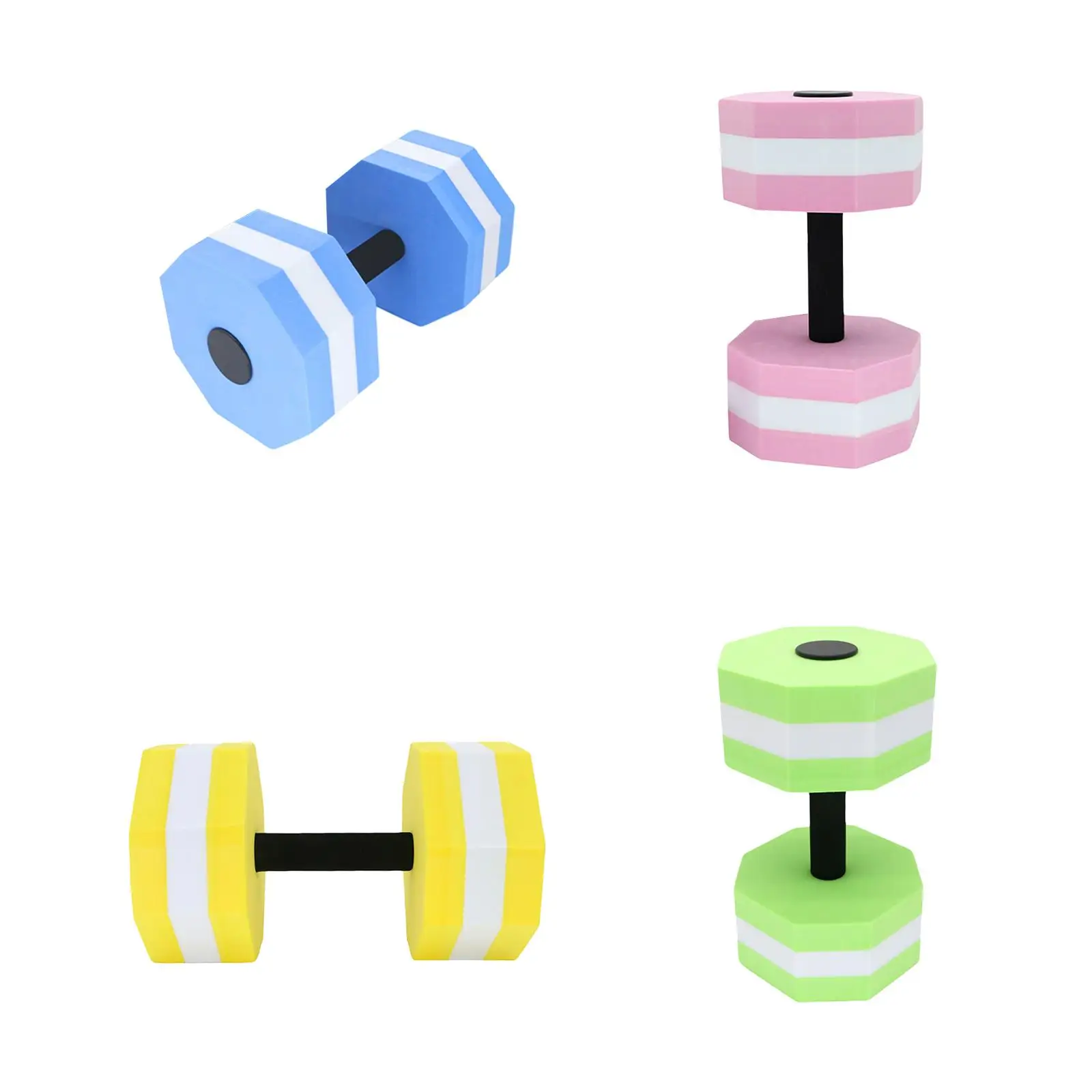 Aquatic Dumbbell Swimming Barbell Women Kids EVA Water Dumbbell Aquatic Exercise