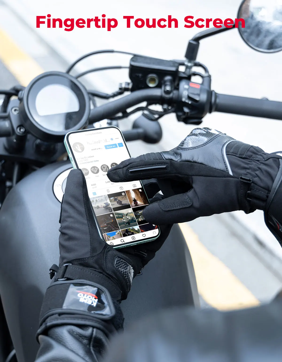 Motorhandschoenen Winddicht Waterdicht Guantes Moto Heren Motorrijhandschoenen Touchscreen Moto Crosshandschoenen Winter kopen vanaf een prijs van 15