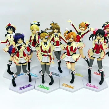 러브 라이브 미라클 피규어 데스크탑 데코레이션 컬렉션, 린 호시조라 도조 노조미 엘리 니코 야자와